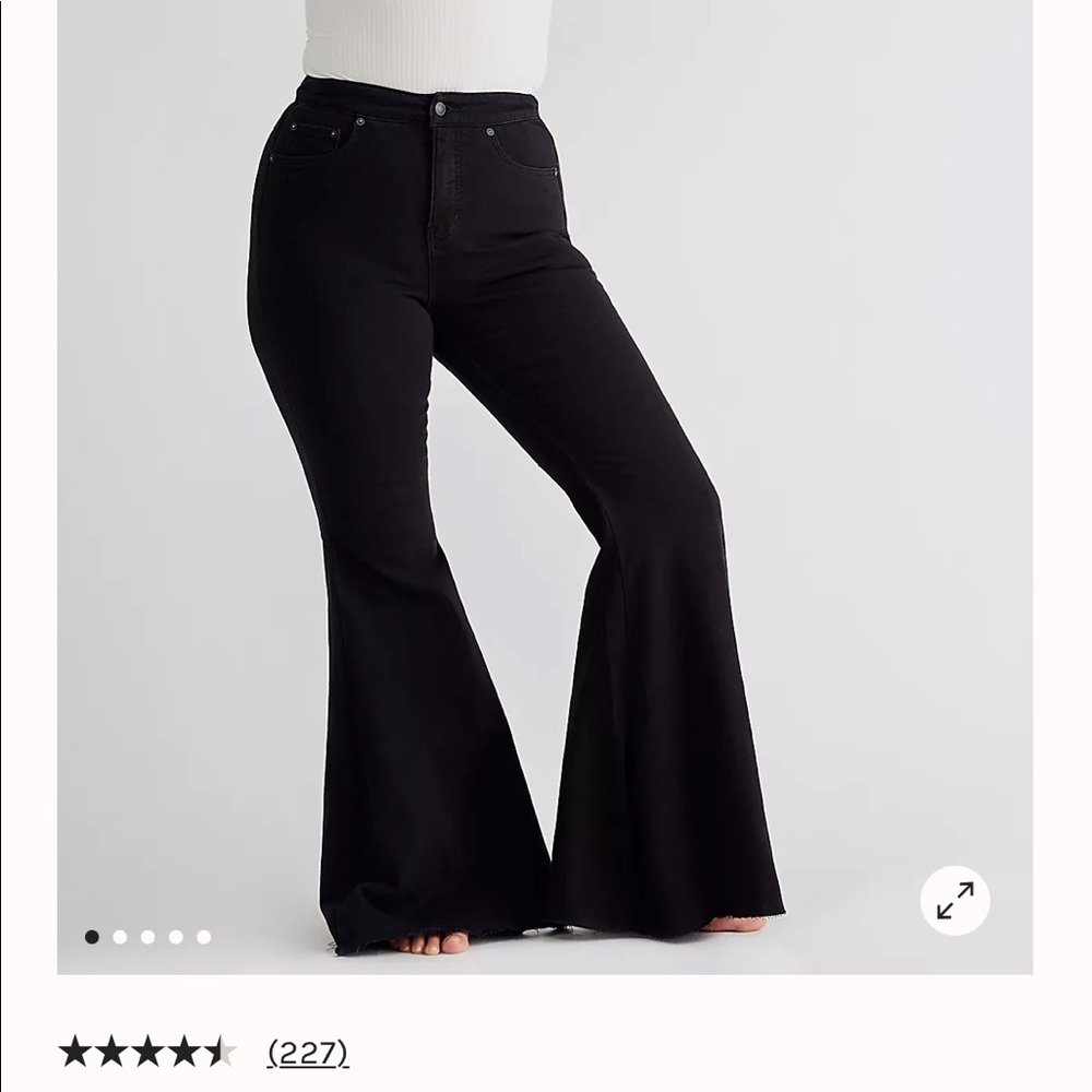 COPY - Free People Super high rise flare jeans